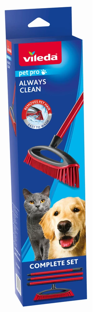 Vileda Pet Pro Always clean Grindų valymo šluota