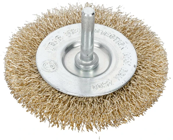 Proline Szczotka Lieto žalvario diskinis šepetys, 75 mm skersmuo, 6 mm prolino kotas