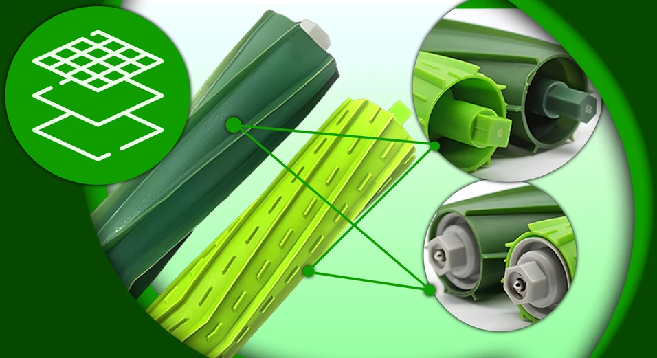 Szczotki Šepečiai „Irobot Roomba i3 i7 i6 i5 e5 e4“ filtro šepetėliai