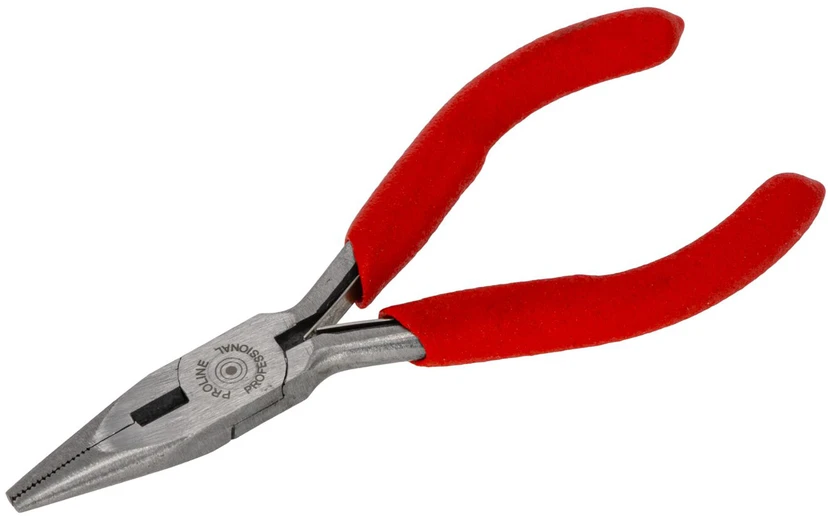 Szczypce 120 mm profesionalios replės su mikronogais, PVC prolinas