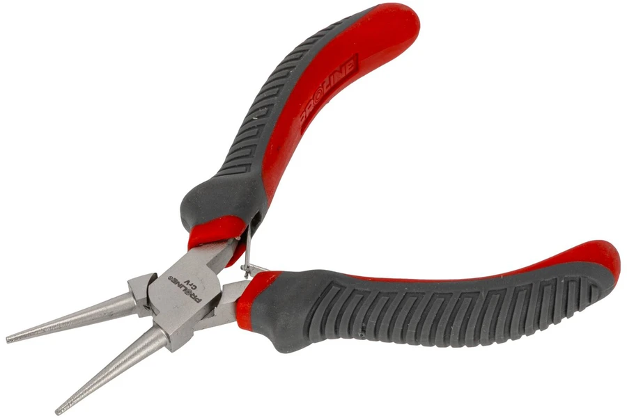 Szczypce 125 mm „proline“ „micro“ replės apvaliomis nosimis
