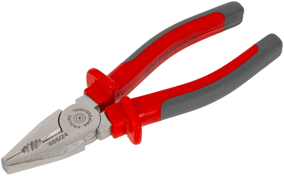 Szczypce 180 mm profesionalios „minkštos“ „Proline“ universalios replės
