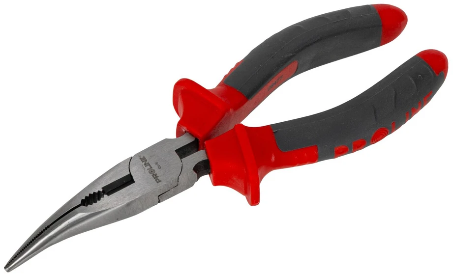 Szczypce Lenktos pusapvalės replės CV, 160 mm, profesionalios, „Proline“