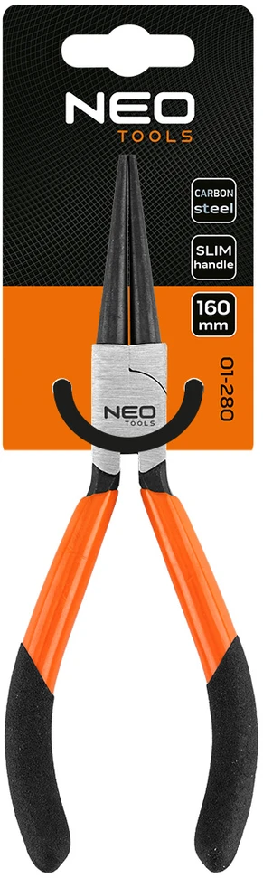 Szczypce Replės apvaliomis nosimis 160 mm
