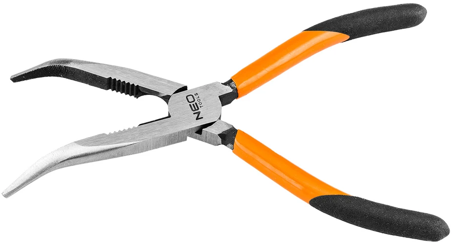 Szczypce Replės ilgomis lenktomis nosimis 200 mm