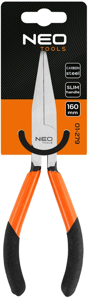 Szczypce Replės plokščiomis nosimis 160 mm