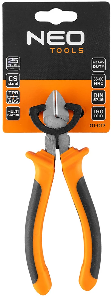 Szczypce Replės šoninės 160 mm., NEO 01-017