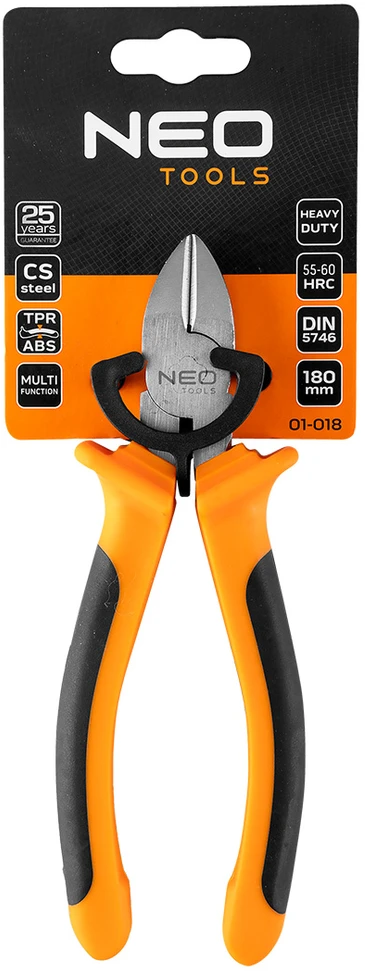 Szczypce Replės šoninės 180 mm., NEO 01-018