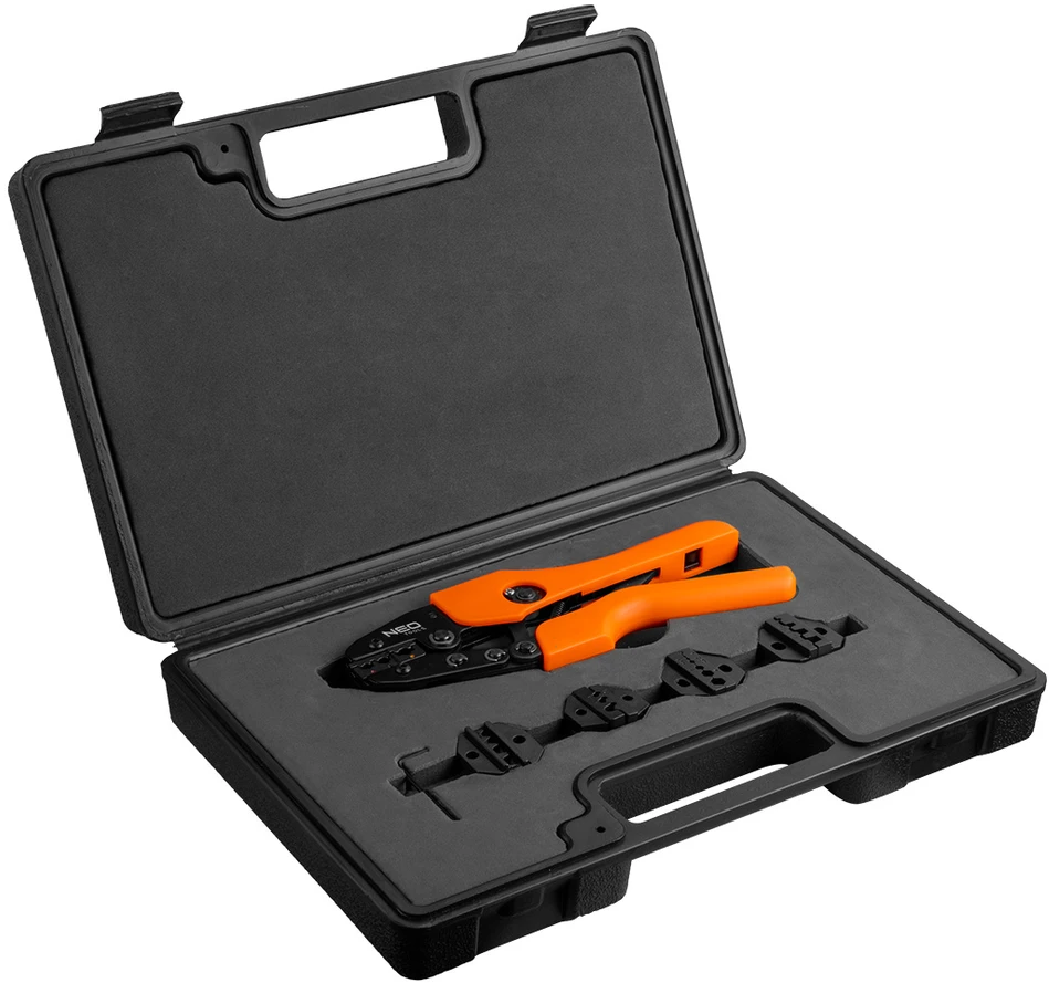Neo Tools Szczypce Terminalų užspaudimo replių rinkinys, 5 žandikauliai