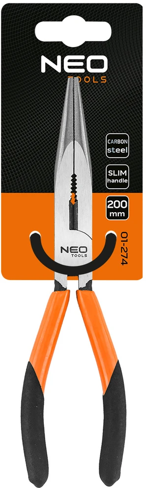 Szczypce Tiesios ilgos replės 200 mm