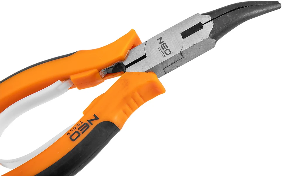 Szczypce Neo Precision replės, pailgos išlenktos 140 mm 01-103