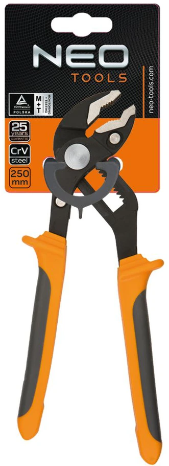 Szczypce Vamzdžių replės NEO 250 mm, 0-42 mm