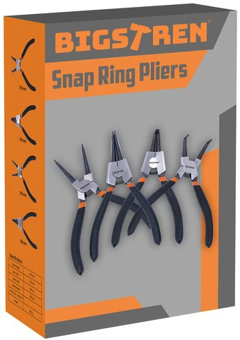 Bigstren Circlip pliers 4 pcs Bigstreen 22159