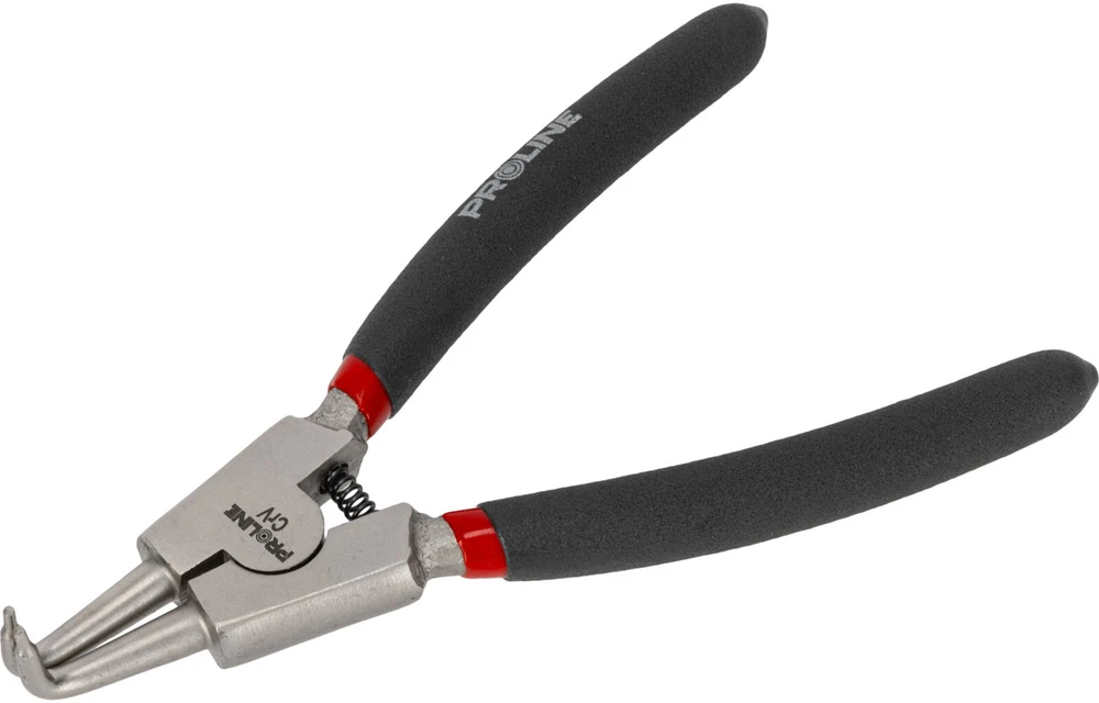 Szczypce Žiedinių replės 150 mm, išoriškai lenktos, proline