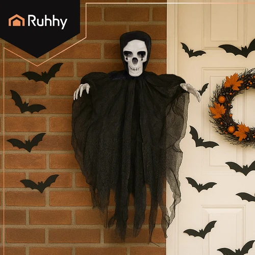 Juodas hanging skeleton - Ruhhy decoration 26125
