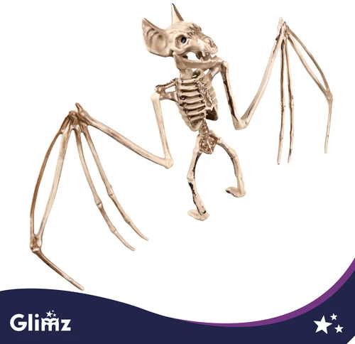Szkielet nietoperza- dekoracja 30cm Glimz