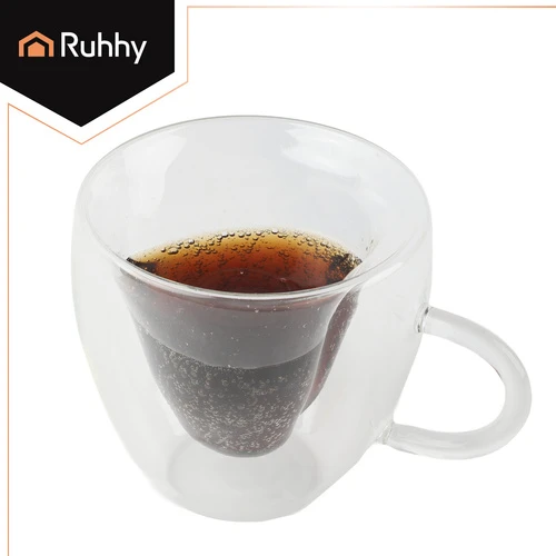 Ruhhy Thermal stiklas 240ml - Ruhha heart 26906