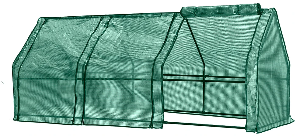 Neo Tools Szklarnia Šiltnamis 240 x 90 x 90 cm, PE folija, metalinė konstrukcija