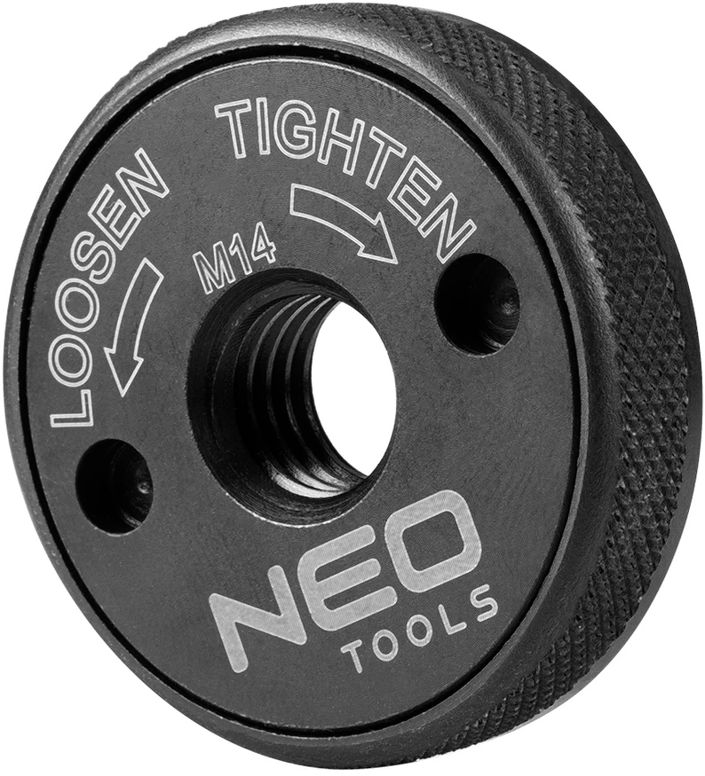 Neo Tools Šlifuoklis 1000 W kampinis šlifuoklis, diskas 125 x 22,2 mm, greitis 3000–12000 min-1