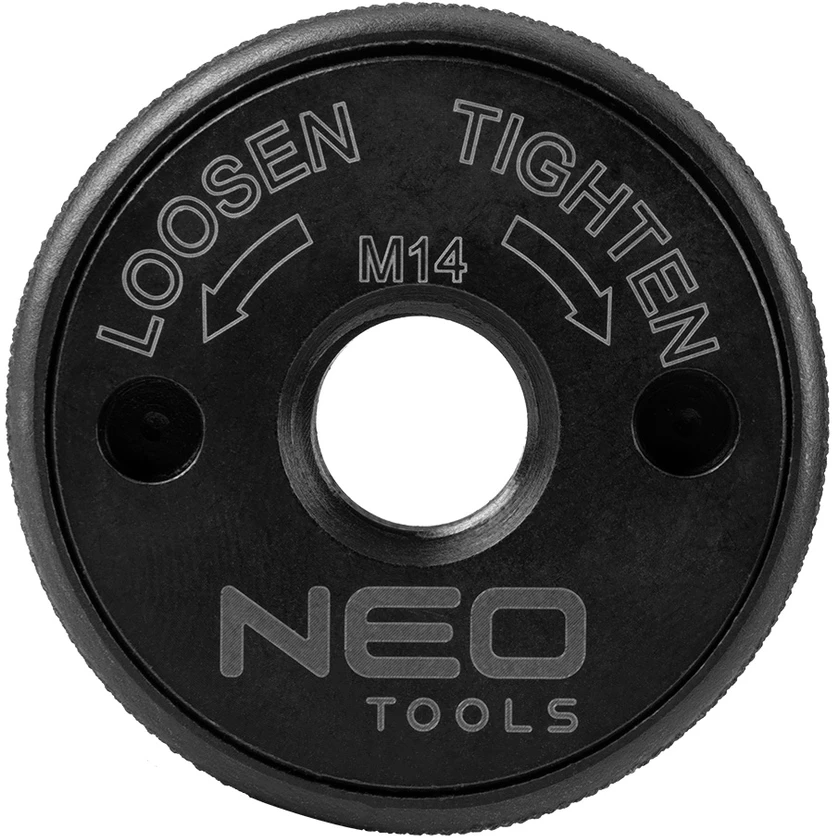 Neo Tools Šlifuoklis 1000 W kampinis šlifuoklis, diskas 125 x 22,2 mm, greitis 3000–12000 min-1