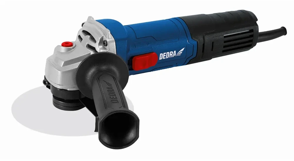 Dedra Šlifuoklis 125 mm 1100 W plonas kampinis šlifuoklis su greičio reguliatoriumi