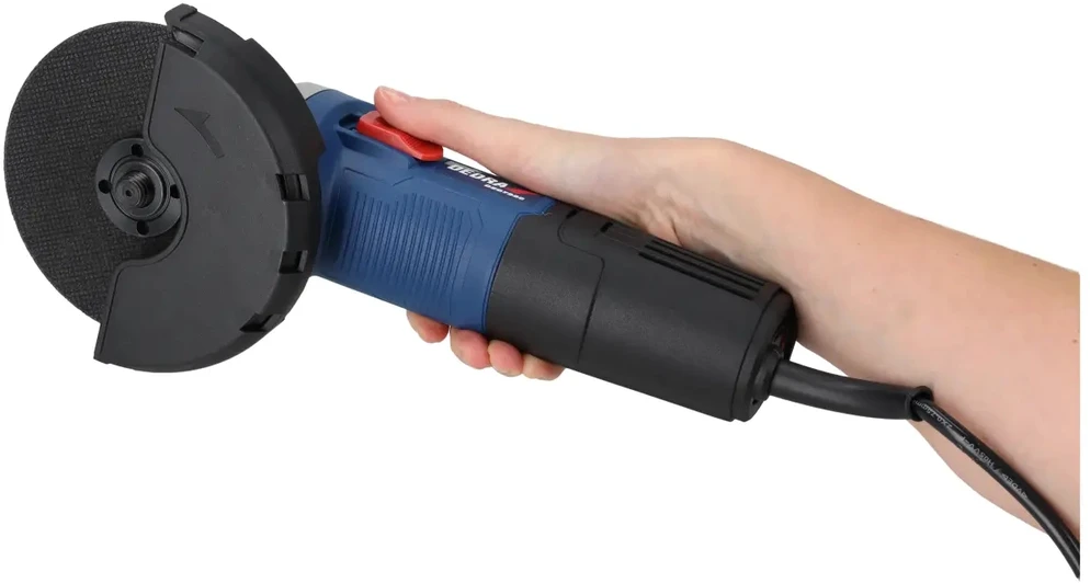 Szlifierka Šlifuoklis 125 mm 750 W kampinis šlifuoklis su greičio reguliatoriumi