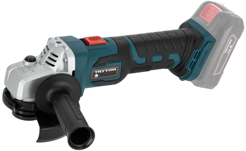 Tryton Šlifuoklis 125 mm bešepetėlinis kampinis šlifuoklis, belaidis / be įkroviklio, 20 V sistema