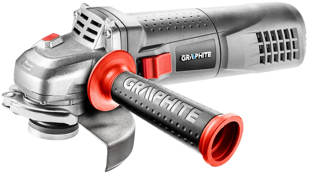 Kampinis šlifuoklis GRAPHITE 59G187 900W, 125mm, reguliuojamas greitis