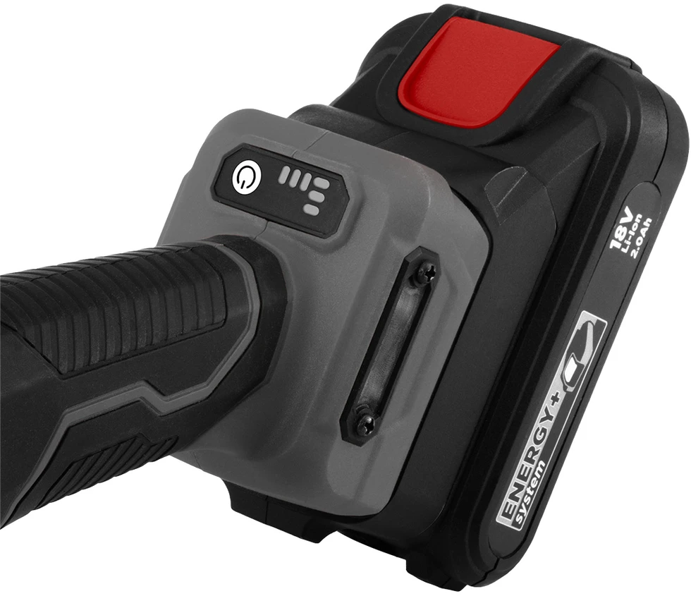 Graphite Šlifuoklis Bešepetis kampinis šlifuoklis „Energy+ 18V“, 125 mm, 0–9200/min-1, be akumuliatoriaus