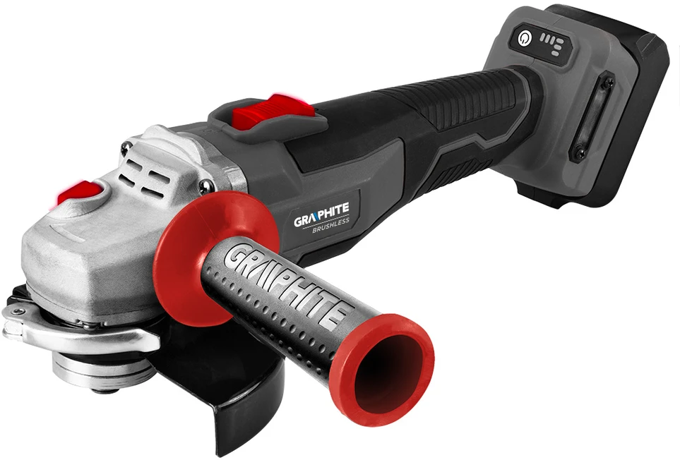 Graphite Šlifuoklis Bešepetis kampinis šlifuoklis „Energy+ 18V“, 125 mm, 0–9200/min-1, be akumuliatoriaus