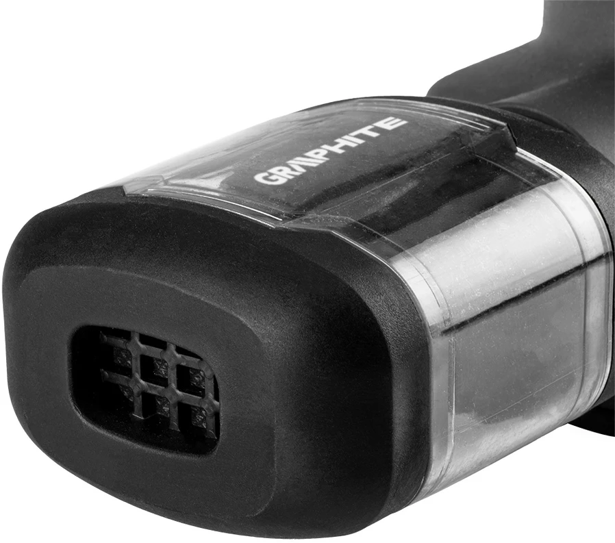 Graphite Šlifuoklis Delta orbitinis šlifuoklis 180 W, 140 x 140 x 80 mm pagrindas