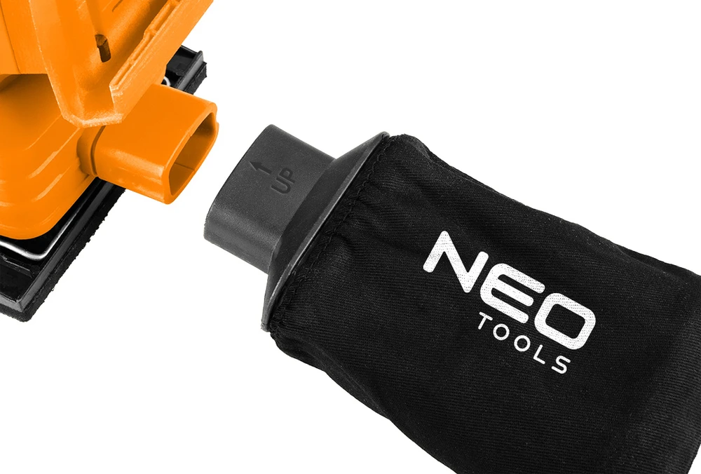 Neo Šlifuoklis „Energy+“ 18 V 3 viename orbitinis šlifuoklis, be akumuliatoriaus