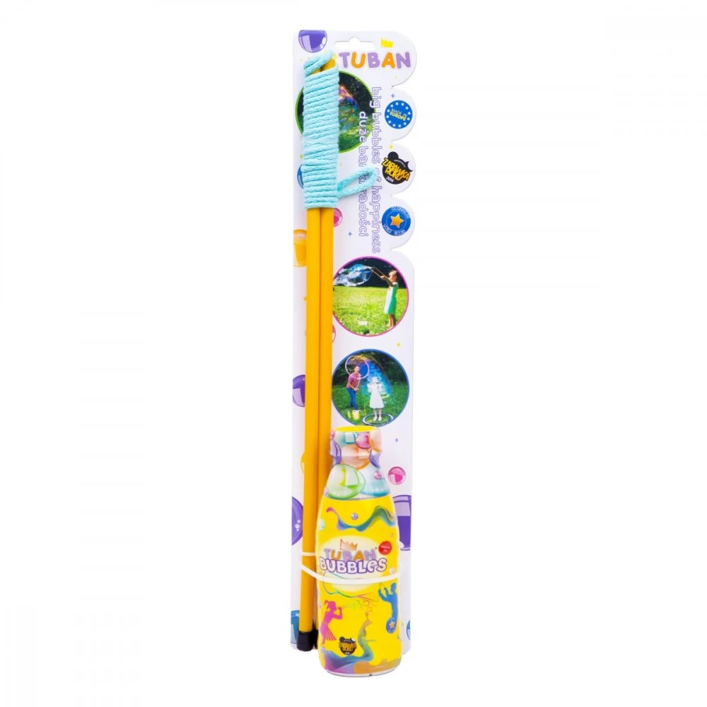 Tuban Milžiniška burbulų lazda (50 cm) + Muilo burbulų skystis 400 ml
