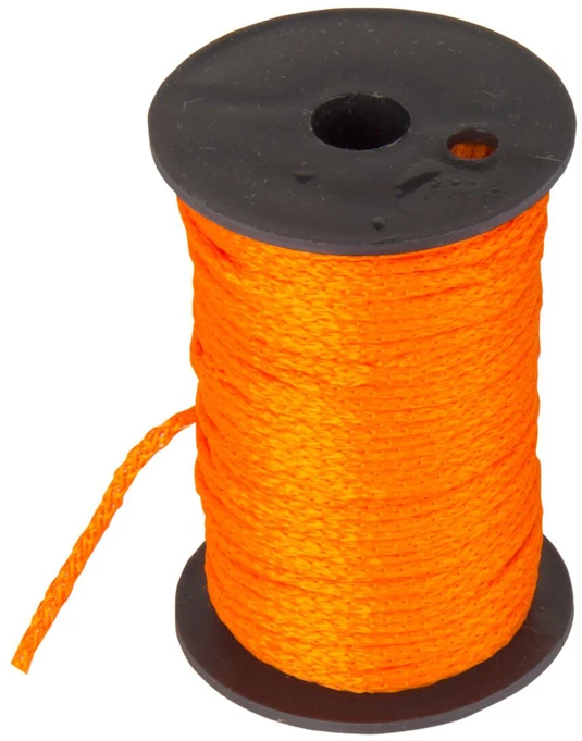 Sznurek Mūrininko virvelė, 1,7 mm skersmens, 50 m ilgio, oranžinė, 1 ritė