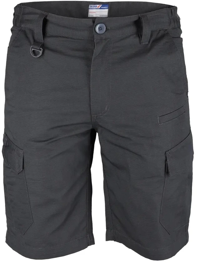 Dedra Šortai Ripstop+spandex darbo šortai, S dydis, 220 g/m2, pilki