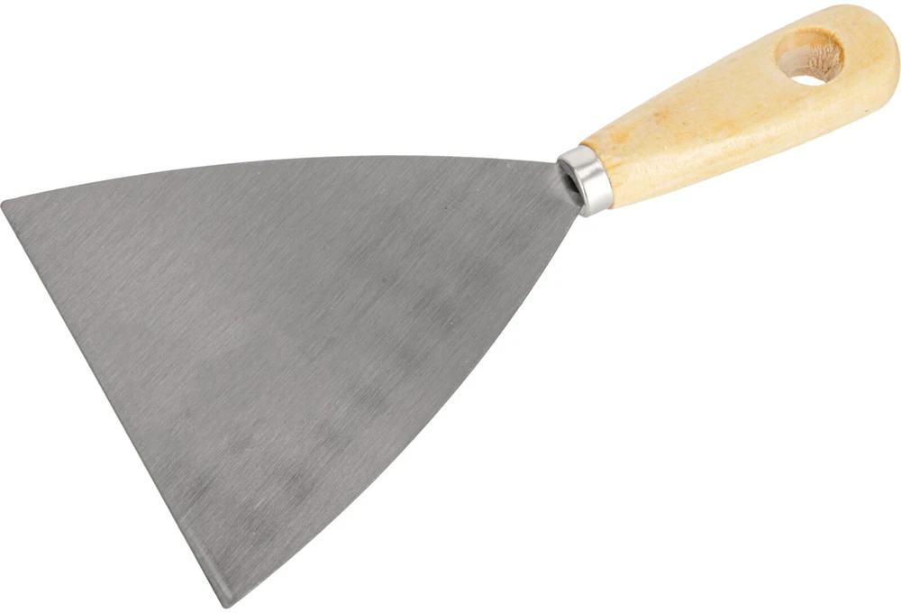 Mega Szpachelka 125 mm mentelė su medine rankena