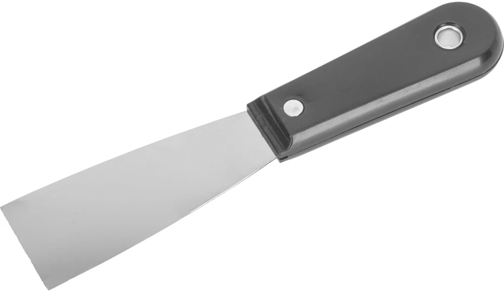 Mega Szpachelka 40 mm poliruota mentelė su plastikine rankena