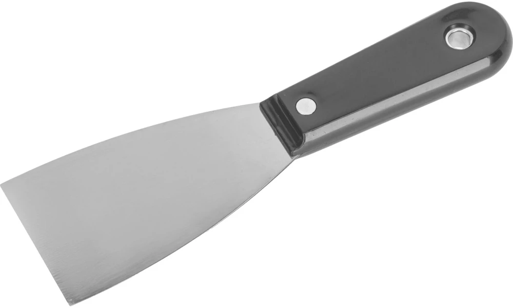 Mega Szpachelka 60 mm poliruota mentelė su plastikine rankena