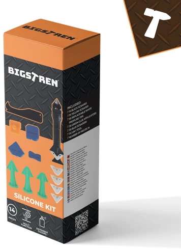 „Bigstren“ silikoninės mentelės ir antgaliai - 14 vnt. „Bigstren“