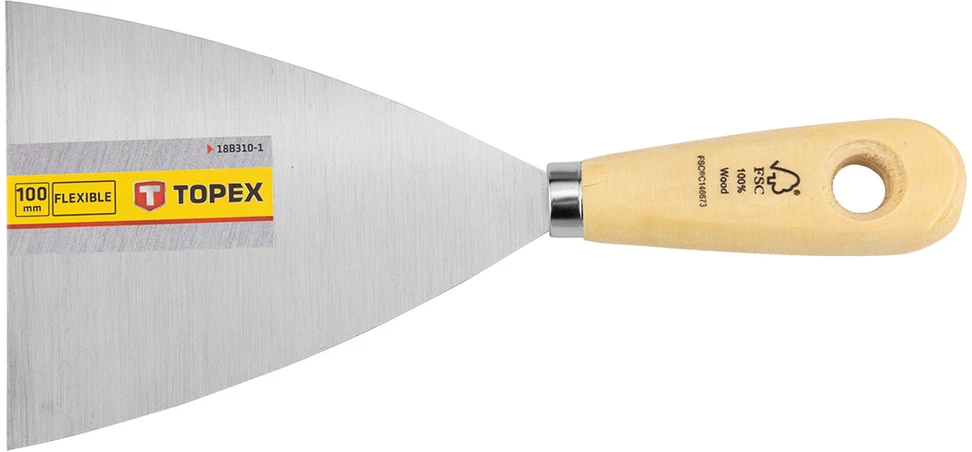 Topex Szpachla 100 mm dažų mentelė