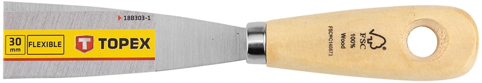 Szpachla 30 mm dažų mentelė