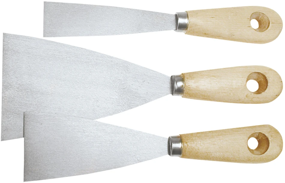 Top Tools Szpachle Dažymo mentelės 30-80 mm, 3 vnt. rinkinys