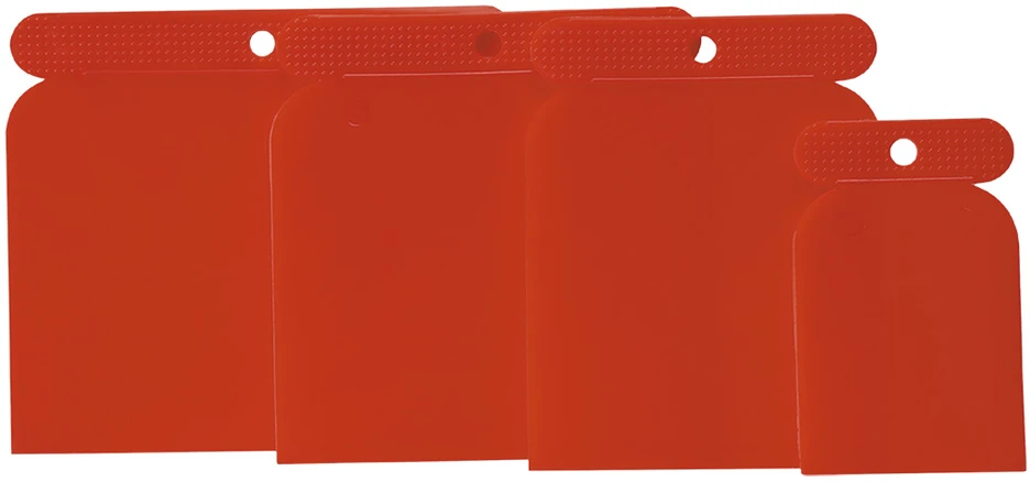 Glaistyklės Top Tools Rinkinys Plastikinės 4 vnt. 50-120 mm