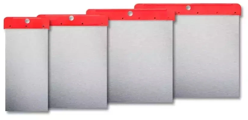 Dedra Daymo glaistykles nerudijantis plienas 4 vnt komplektas 5080100120mm