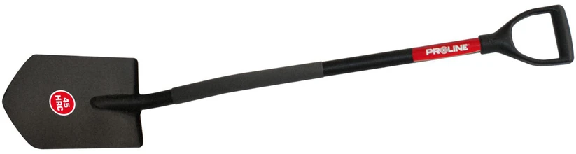 Szpadel Aštrus, grūdintas kastuvas, metaliniu kotu, 1150 mm proline