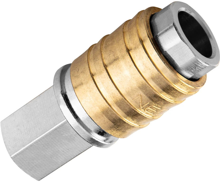 Szybkozłączka Greito jungimo mova NEO F-1/4" (nerūdijantis plienas/žalvaris)
