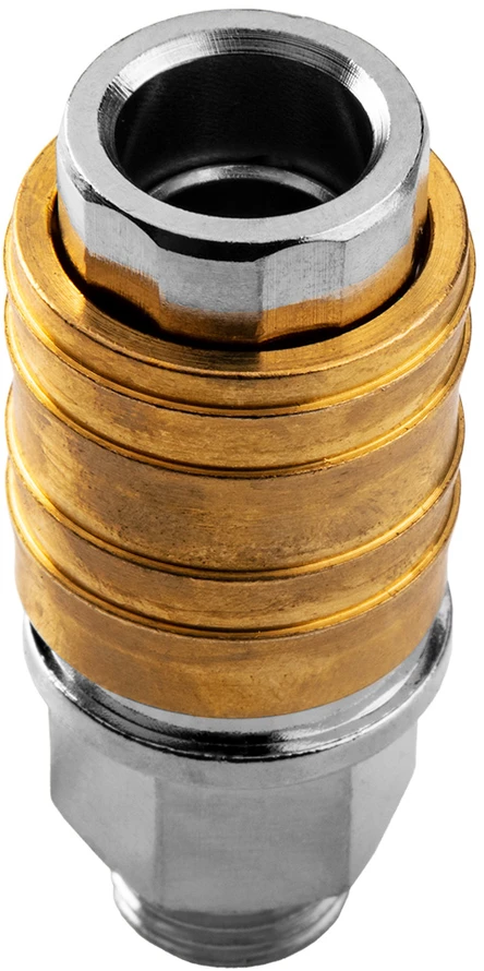 Szybkozłączka NEO TOOLS greito junginio mova kompresoriui, vidiniu sriegiu 1/4" 0-16 BAR 12-635