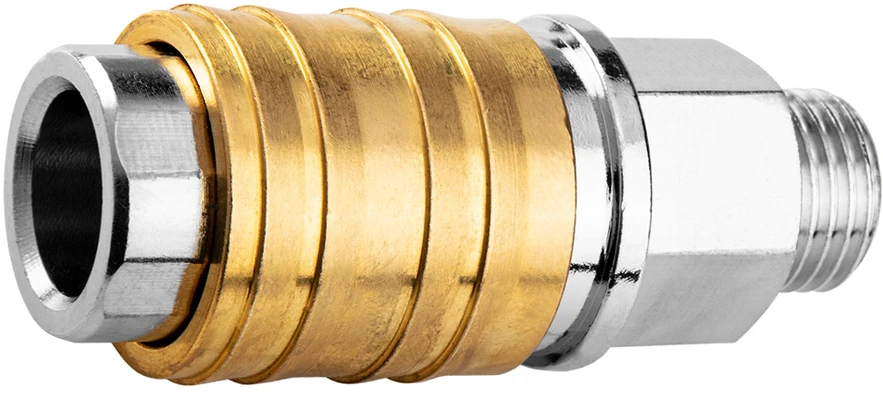 Szybkozłączka NEO TOOLS greito junginio mova kompresoriui, vidiniu sriegiu 1/4" 0-16 BAR 12-635