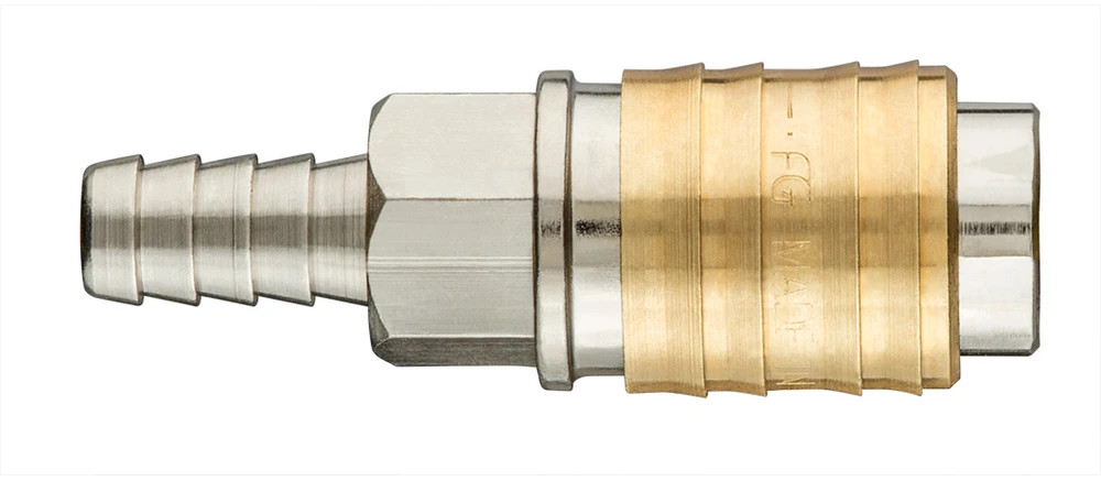 Szybkozłączka NEO TOOLS greito junginio mova kompresoriui, išoriniu sriegiu, Ø10 mm. 12-622