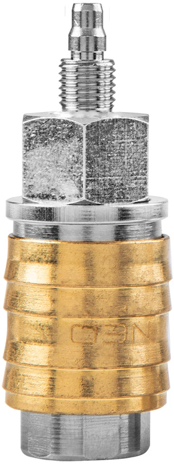 Szybkozłączka Greito prijungimo jungtis kompresoriui su 4 x 6 mm žarnos išleidimo anga